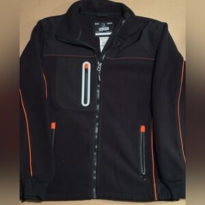 Refrigiwear Polar Force Hybrid Fleece Mens Black Jacket Size M